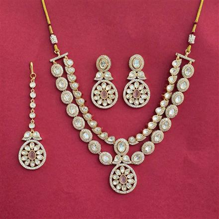 Kundan Classic Necklace With Carat Plating