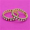 Kundan Openable Bangles With Carat Plating