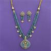 Kundan Classic Pendant Set With Carat Plating