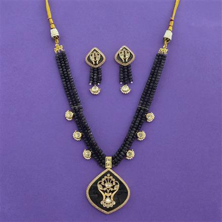 Kundan Classic Pendant Set With Carat Plating