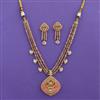 Kundan Classic Pendant Set With Carat Plating