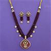 Kundan Classic Pendant Set With Carat Plating
