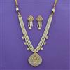 Kundan Classic Pendant Set With Carat Plating