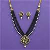 Kundan Moti Pendant Set With Carat Plating