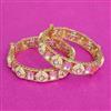 Kundan Openable Bangles With Carat Plating