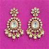 Kundan Moti Earring With Carat Plating