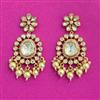 Kundan Moti Earring With Carat Plating