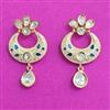 Kundan Meenakari Earring With Carat Plating