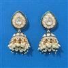 Kundan Jhumki With Carat Plating