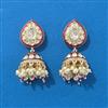 Kundan Jhumki With Carat Plating