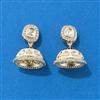 Kundan Jhumki With Carat Plating