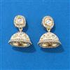 Kundan Jhumki With Carat Plating