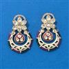 Kundan Meenakari Earring With Gold Plating