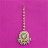 Kundan Moti Tikka With Carat Plating