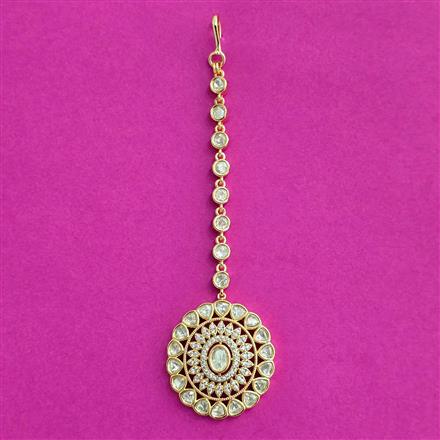 Kundan Classic Tikka With Carat Plating
