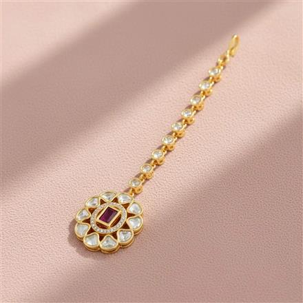 Kundan Classic Tikka With Carat Plating