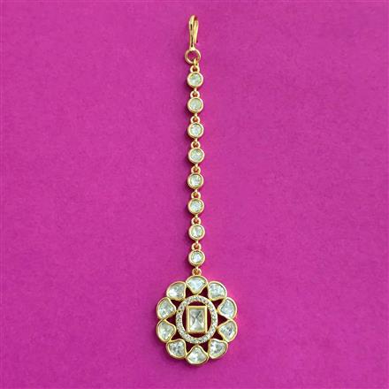 Kundan Classic Tikka With Carat Plating