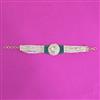 Kundan Moti Bracelet With Gold Plating