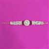 Kundan Moti Bracelet With Gold Plating