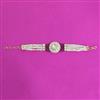 Kundan Moti Bracelet With Gold Plating