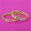 Kundan Openable Bangles With Gold Plating