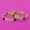 Kundan Openable Bangles With Gold Plating
