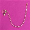 Kundan Moti Nose Ring With Carat Plating