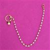 Kundan Moti Nose Ring With Carat Plating