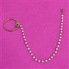 Kundan Moti Nose Ring With Mehndi Plating