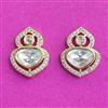 Kundan Delicate Earring With Gold Plating