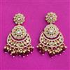 Kundan Classic Earring With Gold Plating