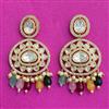 Kundan Classic Earring With Gold Plating