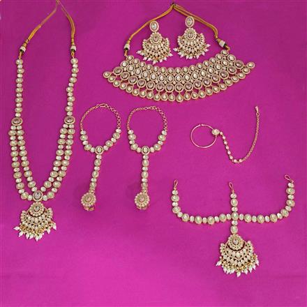 Kundan Classic Bridal Sets With Gold Plating