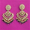 Kundan Classic Earring With Gold Plating