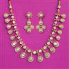 Kundan Classic Necklace Set With Gold Plating