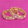 Kundan Openable Bangles With Gold Plating