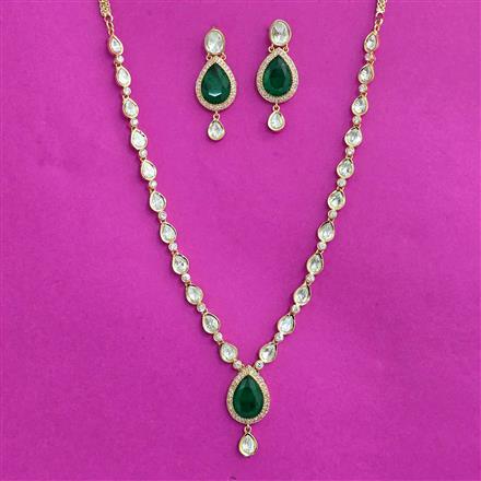 Kundan Classic Necklace Set With Gold Plating