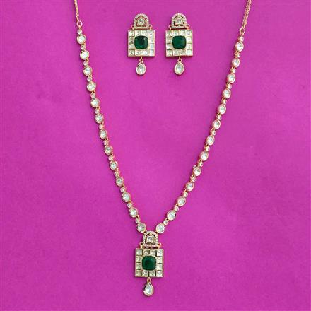 Kundan Classic Necklace Set With Gold Plating