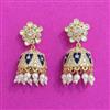 Kundan Jhumki With Carat Plating