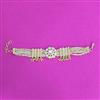 Kundan Moti Bracelet With Gold Plating
