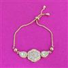 Kundan Mother Of Pearl Bracelet With Gold Plating