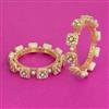 Kundan Meenakari Bangles With Gold Plating