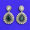 Kundan Classic Earring With Mehndi Plating
