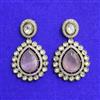 Kundan Classic Earring With Mehndi Plating