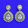 Kundan Classic Earring With Mehndi Plating