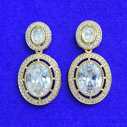 Kundan Classic Earring With Gold Plating