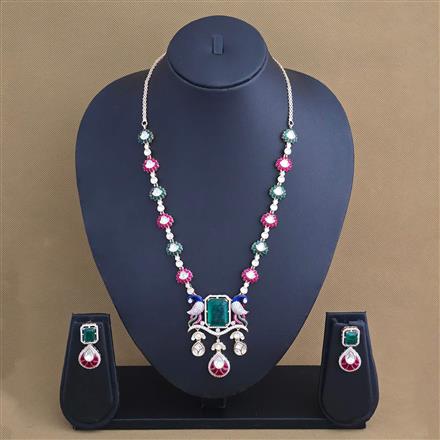 Kundan Classic Necklace Set With Carat Gold Plating