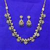 Kundan Classic Necklace Set With Carat Gold Plating