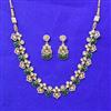 Kundan Classic Necklace Set With Carat Gold Plating