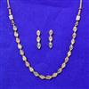 Kundan Delicate Necklace Set With Carat Gold Plating